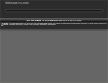 Tablet Screenshot of kirkcousins.com